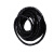 吉菲达 12mm 缠绕管 电线包线管保护套理线器束线管12mm 5米 （单位:条）黑色