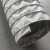 普力捷（PULIJIE）灰色防火阻燃管耐高温腐蚀伸缩纤维布管钢丝软管工业通风管排烟管 灰色150mm/10米
