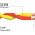 长城电缆 双绞线RVS花线2*1消防铜芯电线阻燃胶质线电源线100米/卷