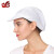 世霸（SHIBA） 防静电帽 防尘帽 电子食品喷漆纺织行业工作帽 小工帽白色 1顶起购