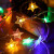 贝工 LED星星灯 彩色 新年春节装饰彩灯串 生日灯串满天星装饰氛围灯 USB款3米20灯
