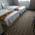 定制加厚办公室客厅酒店宾馆毛坯房卧室出租屋大改造满铺地毯 黑红六角 4米宽9.5米长整张发（赠胶带）