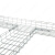 举山 网格桥架 DX 镀锌 300×150 1米 网络综合布线开放式钢网线槽强弱电走线架