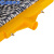 蓝鲸环卫【蓝白螺纹杆40cm】老式宽头棉线拖把LJHW-N0004