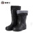捷诺立（JNL）高筒棉雨靴男士加绒长筒雨鞋防滑劳保防水鞋子保暖工作鞋黑色44码 Y51116