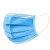 盾牙口罩一次性使用口罩成人男女通用口罩舒适透气防粉尘防飞沫成人口罩蓝色三层 50片（一包） 蓝色