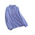 宝乔旭棉春季盘扣复古风翻领纯色长袖衬衫女文艺衬衣打底内搭上 紫色 3XL （建议146-165斤）