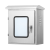 304不锈钢配电箱双层门户外防雨防水监控仪表明装室外控制柜定做 400*300*250(201/材质)