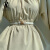酷奇袋鼠（KUQIDAISHU）细腰带女士装饰衣裙西装夏季腰链ins风皮带配裙收腰神器腰封 白色+水钻