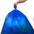 标燕 【96*115cm特厚10只】航空垃圾袋蓝色大垃圾袋大号手提式自动收口抽绳收纳袋BY05