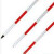 定制工程测量用花杆经纬仪活接铝合金活节标尺标杆红白杆标记杆2/5米3憬芊 5米（活节）5套(限量促销)