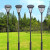 博雷奇户外防水高杆景观灯公园别墅小区室外太阳能路灯 太阳能款式单头一 4米
