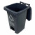 中典 XD-60新国标脚踏分类垃圾桶户外酒店物业环卫小区果皮箱 灰色60L-其他垃圾