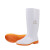 风一顺(FENGYISHUN) 耐油耐酸碱食品卫生靴 雨靴防水靴 白色 508高/高37.5cm 43码