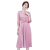 五沃 职业装女装套装小西装连衣裙女春秋新款韩版时尚气质垂套装裙 白色外套+粉色连衣裙 4XL