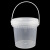 誉享之家 透明水桶 塑料桶 密封打包桶 小水桶涂料桶 1L带提手