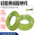 耐高低温线硅橡胶多股镀锡铜芯软线黄绿双色接地线1/2.5/4/6平方 2.5平方 100米 外径3.6MM 100m