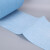 鸣固 无尘纸除尘无纺布擦拭纸白蓝色实验室吸油纸工业用ZA1536  蓝色25*30cm/卷（500张）