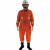 宏兴（HongXing）DA-018连体抢险救援服消防员耐磨抢险救援定做橘红色（上衣+裤子连体）M码
