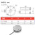 新JHBM-H1平面膜盒称重传感器多点式测量压力重力重量数显表 0-3t