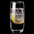 Ocean进口玻璃杯子家用水杯套装耐热玻璃茶杯喝水杯子家用透明杯牛奶杯 圆弧杯370ml六支装+金色杯架