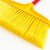 赫思迪格 硬毛塑料扫把套装 学校笤帚扫帚 颜色随机 8658配1.2米木杆【5把】JG-868