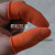 定制20个50个100个切口乳胶橡胶工业加厚耐磨麻点劳保颗防滑手指 橙色中号M20个