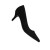 森普顿senpudun1213黑色皮鞋女软底工作鞋中跟5cm 细跟绒面防滑高跟女单鞋34-40码，单位双