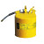 西斯贝尔（SYSBEL）SCAN004Y金属安全罐II型防闪燃火焰溢出泄露易燃液体加注加油桶