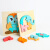木丁丁 儿童拼图1-3岁宝宝动物木质立体早教玩具拼板动脑卡片男孩女孩（四个装）中秋礼物