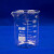 冰禹 BY-7002 玻璃烧杯 耐高温刻度杯 加厚玻璃仪器 实验器材 小学科学实验室烧杯 150ml 20个