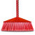 五排硬毛塑料优质扫把学校环卫扫帚扫地苕帚头清洁户外室内 扫把5把-无木杆