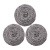 兰诗（LAUTEE）WY4155 钢丝球厨房清洁不锈钢清洁球清洁不生锈钢丝刷 18g100个装