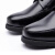 美步 正装职业皮鞋男士商务鞋黑色百搭系带经典时尚配发制式鞋子GA-10男单 黑色 42#