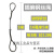 插编钢丝绳双扣纯手工编织起重吊装吊索具编头子钢丝绳WZ-GSS-16 吊3吨16-4米一根