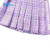 361°童装女童梭织裤裙2024年夏季新款中大童薄款透气运动休闲短裙 紫色玫瑰 130
