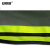 安赛瑞 拉链款反光背心   多功能多口袋彩色 巡逻保安 荧光黄 XL码 28211