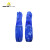 代尔塔 加长PVC防化手套 耐酸碱耐油清洁手套 耐磨劳保防水手套1双装 9寸蓝色 300313