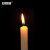 安赛瑞 蜡烛 应急照明加粗蜡烛 大号烛光普通蜡烛 应急照明蜡烛（10根装）2x20cm 白色 28033