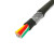 天泓电缆 KVV22 450/750V 铜芯聚氯乙烯绝缘聚氯乙烯护套控制电缆 铠装 十九芯单股硬线 型号1.5mm²（100米）