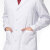 劳博士 白大褂 男女医师工作服 实验室服 医生护士服 无起球精装版 白色 男款XL（纽扣袖）