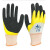 星宇（XINGYU）A418-舒适星双层乳胶涂层手套  12双/包 黄色+黑色