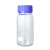 惠利得透明广口玻璃试剂瓶GL80大口蓝盖瓶螺口试剂大圆口密封取样瓶 透明GL70直筒500ml+四氟垫 加厚普料玻璃