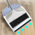 扫把簸箕套装组合撮箕笤帚刮水不粘头发扫地单个扫帚 豪华款加长刮齿.加厚不锈钢杆2