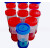 量杯痰杯带盖化验杯采集器一次性大便样本采集管螺口尿杯采样杯 痰杯40ml50个