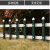 弘鹏 pvc草坪塑钢护栏围栏栅栏户外花园小区栏杆菜园篱笆绿化带隔离栏 货期7-10天 50cm高（一米价格）