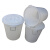 级大白桶加厚45L65L100L储水桶带盖发酵桶酿酒桶塑料大圆胶桶 加厚版120L大白桶（无盖）