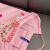 诗悦兔日系小众刺绣环保布袋刺绣尼龙手提包单肩购物袋 粉色（糖果机）中号-刺绣