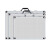 有豫 铝合金箱子 生产铝箱五金工具箱设备展示箱手提铝合金箱  单位：个 黑色大(47*32*14 CM)