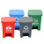 苏识 YJ-A081 60升加厚脚踏桶加厚塑料分类垃圾桶(计价单位：个)红色